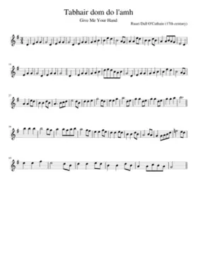 Tabhair dom do l'amh