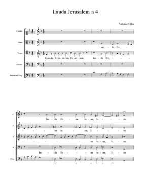 Lauda Jerusalem a 4