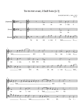 Tru tru trut avant, il fault boire