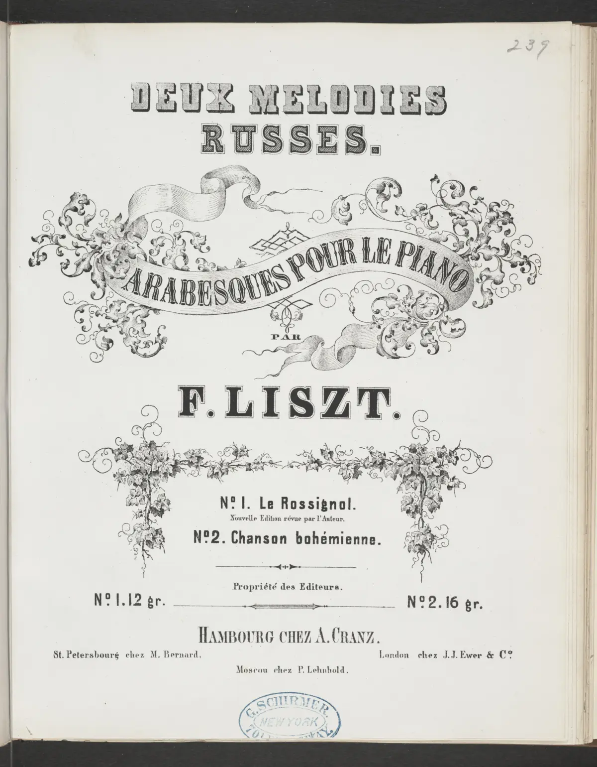 Le rossignol - Page 1