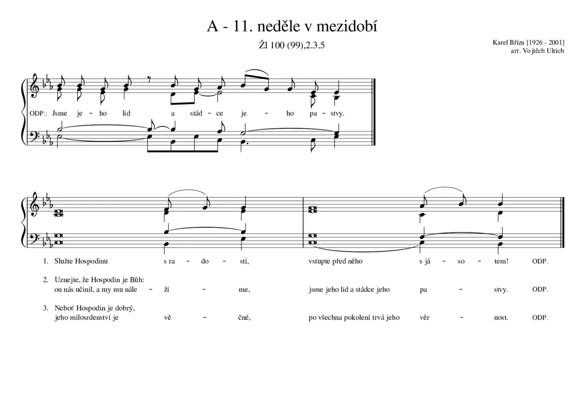 A - 11. neděle v mezidobí - Page 1