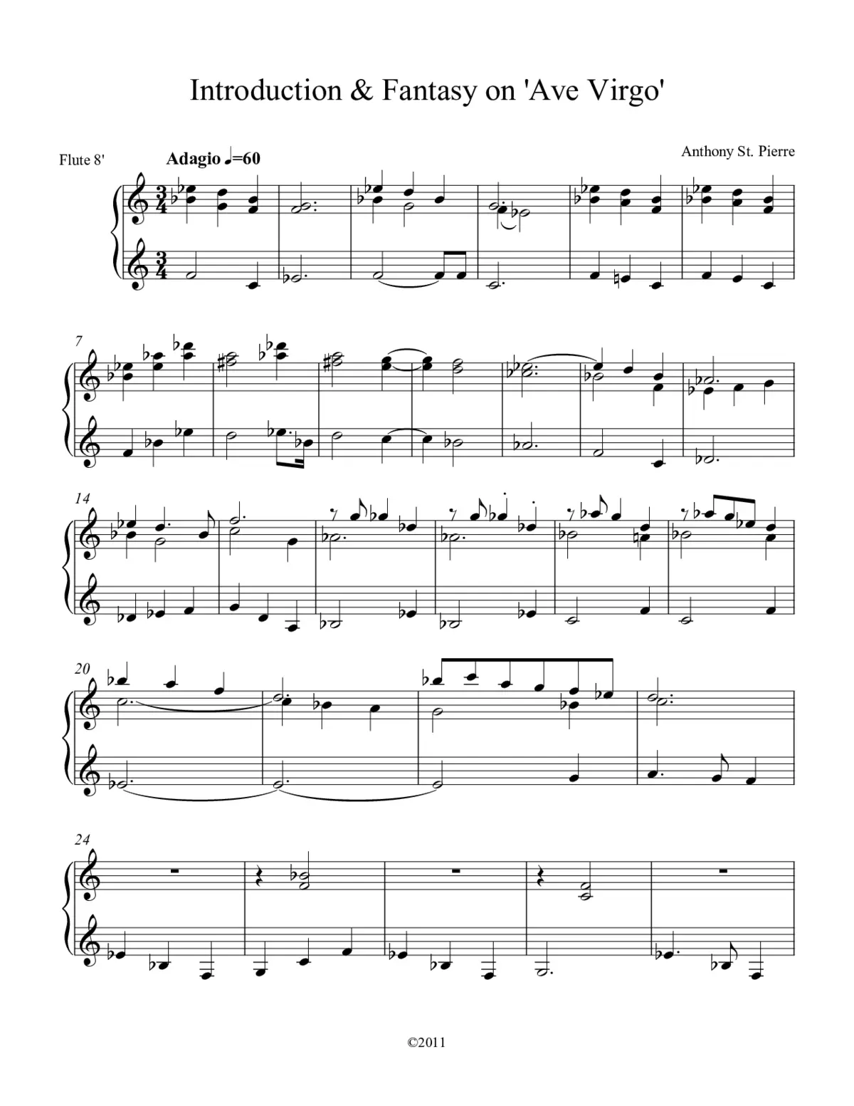 3 Marian Hymns - Page 1