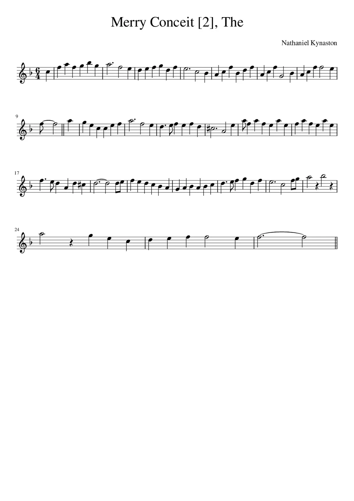 The Merry Conceit - Page 1