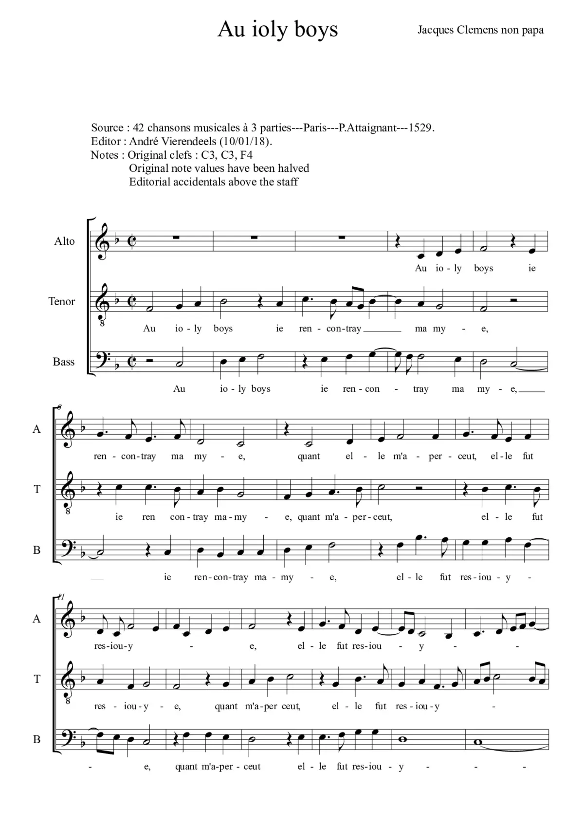 Au ioly boys - Page 1