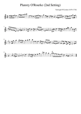 Planxty O'Rourke (2nd Setting)