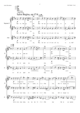 Salve Regina op.17/4