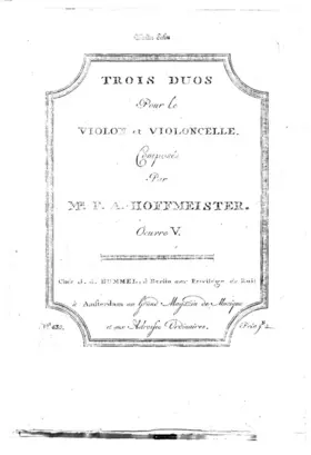 3 Duets for Violin and Violoncello