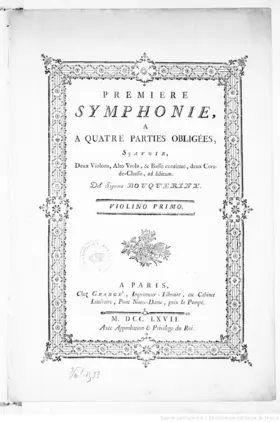 Symphony in D major, G.500