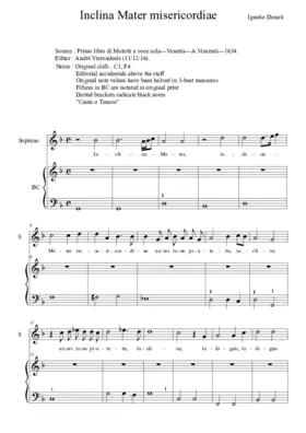 Inclina mater misericordiae