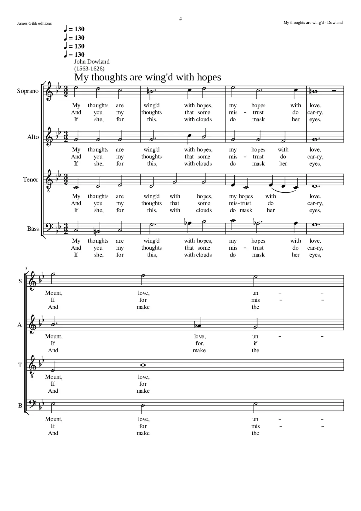 My thoughts are wing'd - Page 1