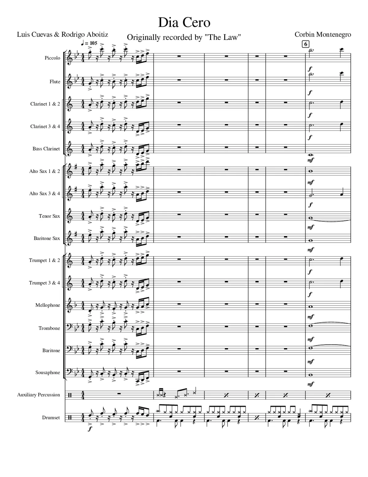 Dia Cero (unplugged) - Page 1