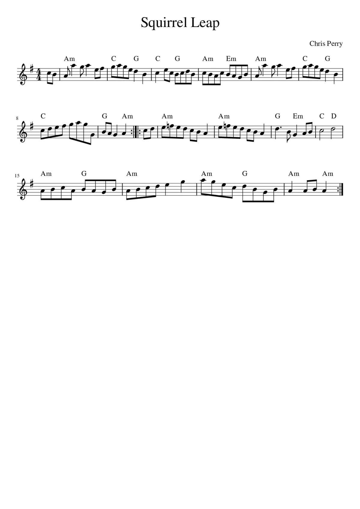 Squirrel Leap - Page 1