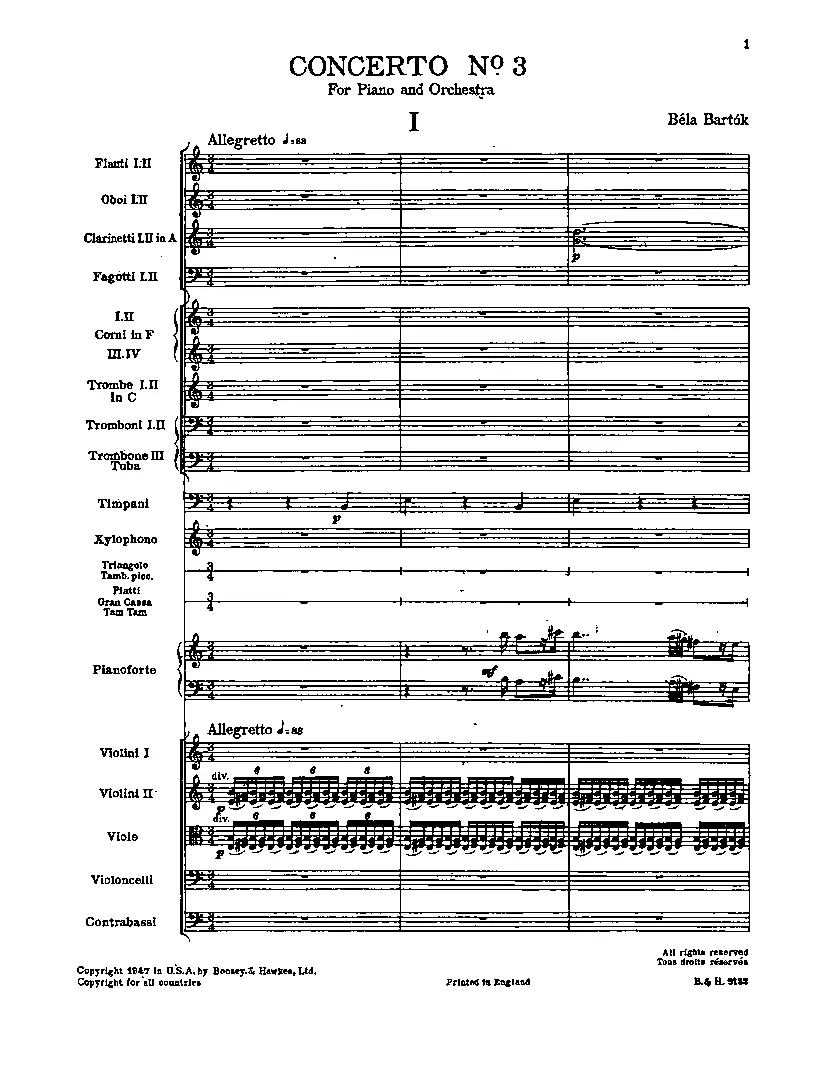 Piano Concerto No.3 - Page 1