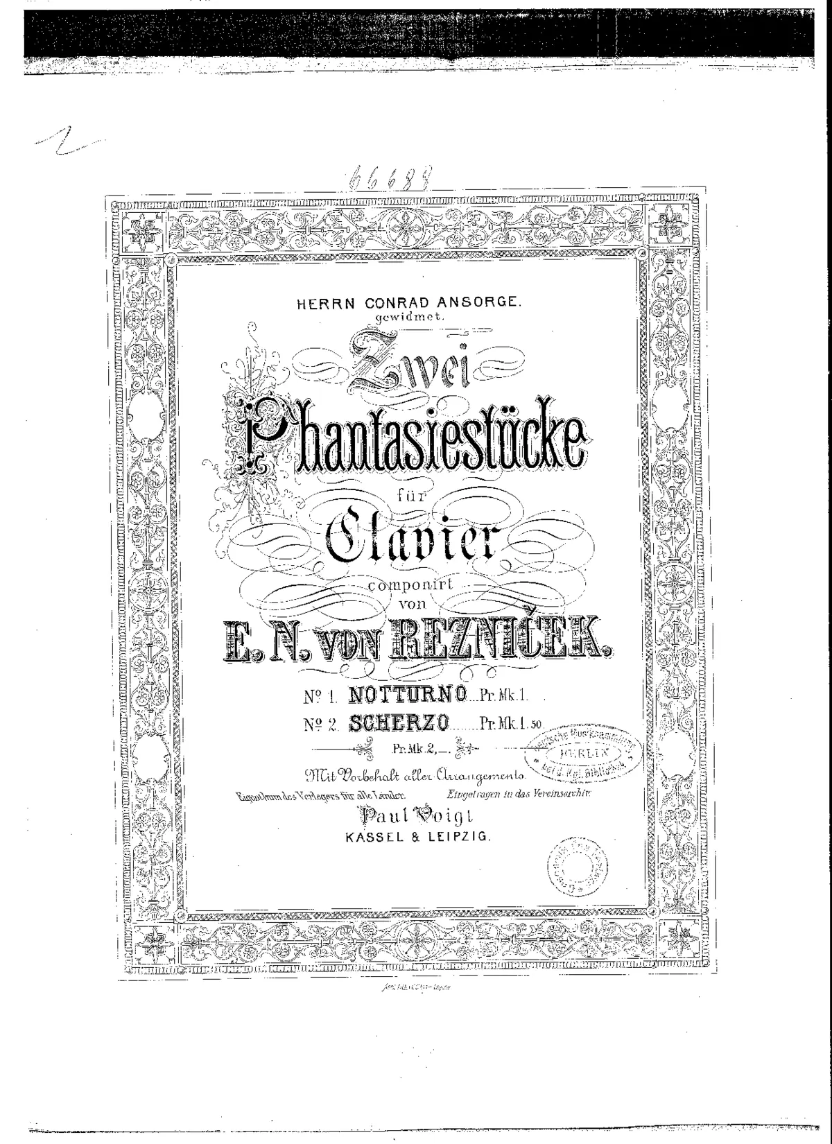 2 Phantasiestücke - Page 1