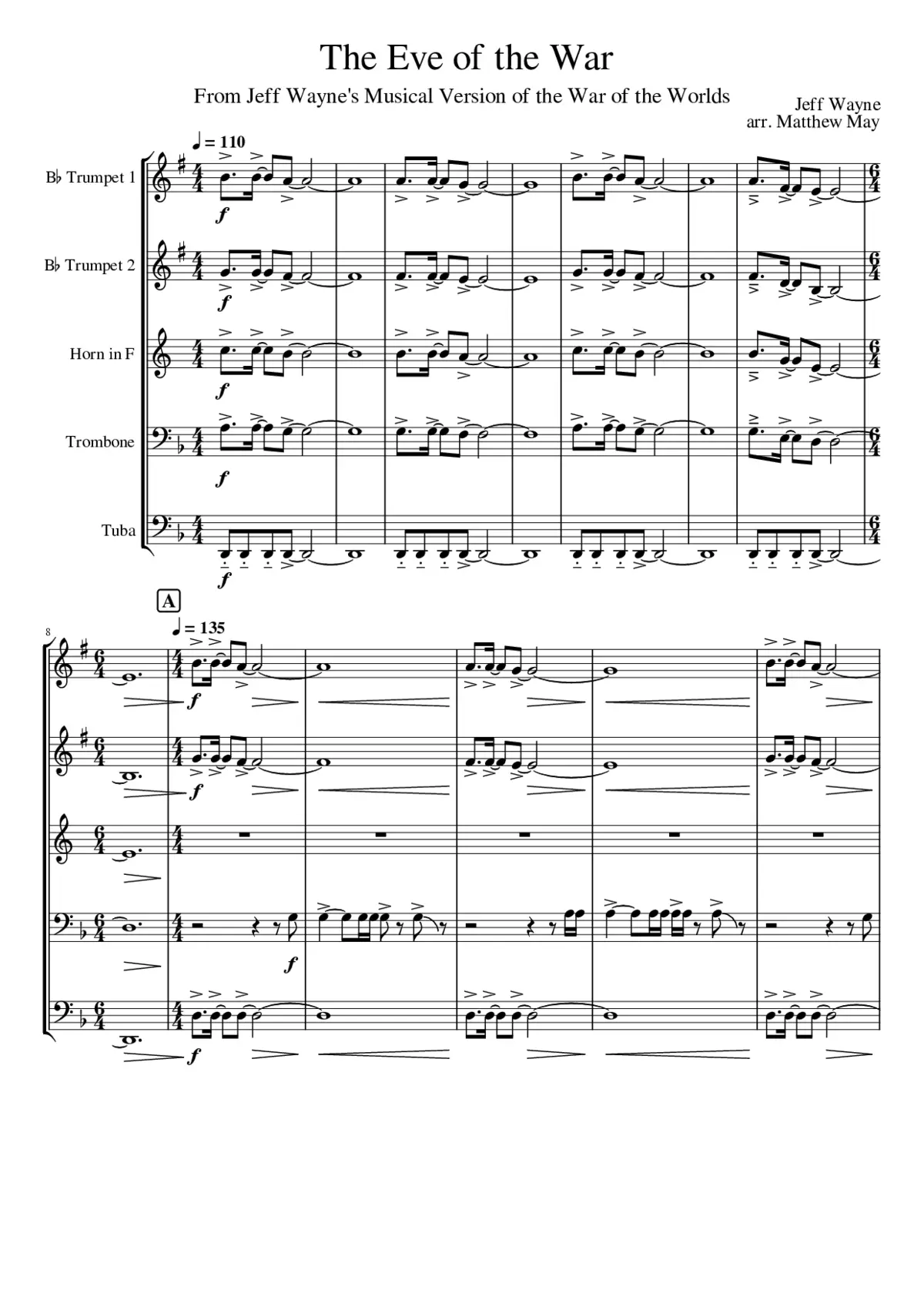 eve of the war - Page 1