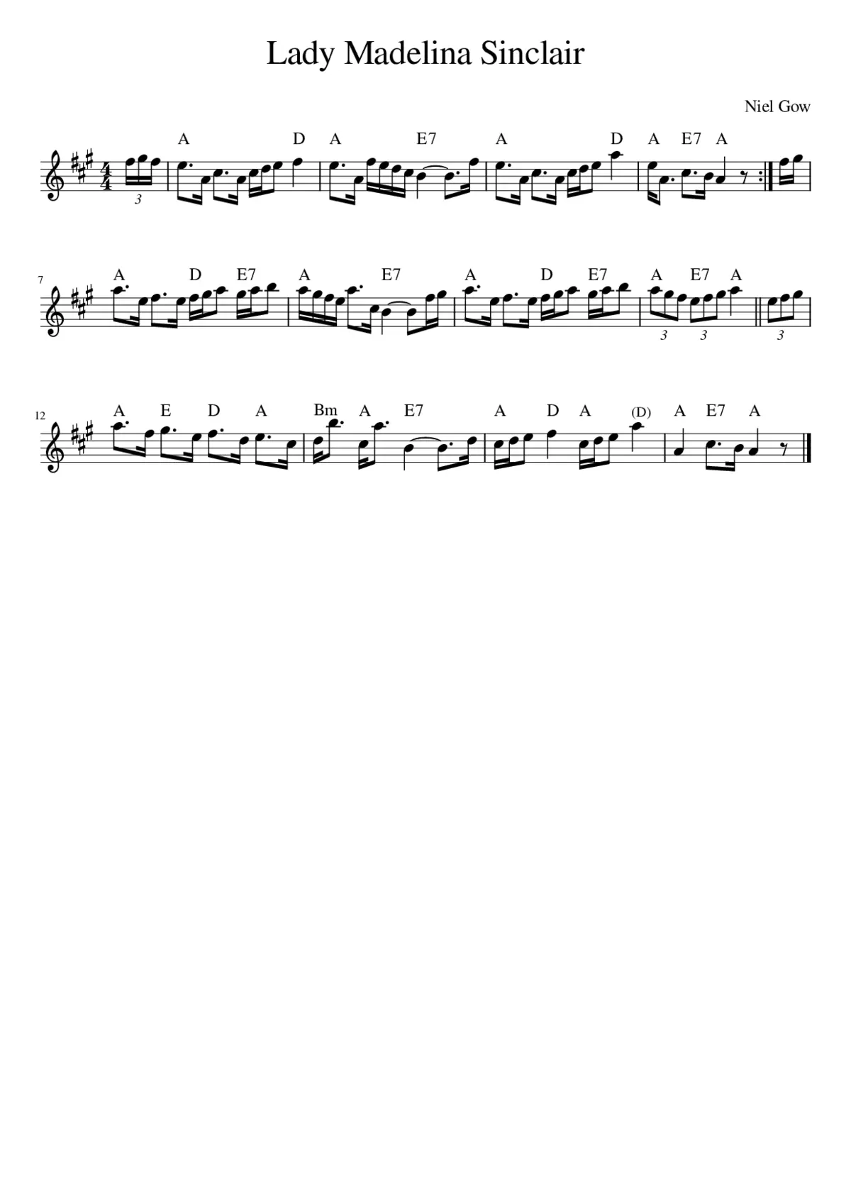 Lady Madelina Sinclair - Page 1