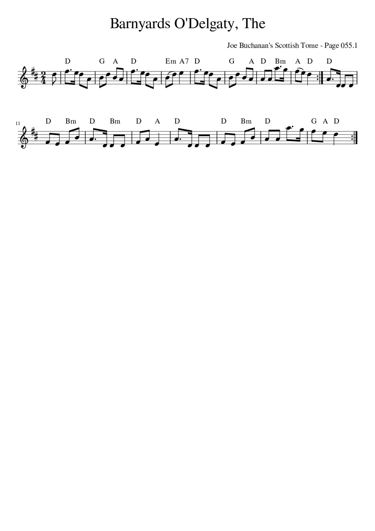 The Barnyards O'Delgaty - Page 1