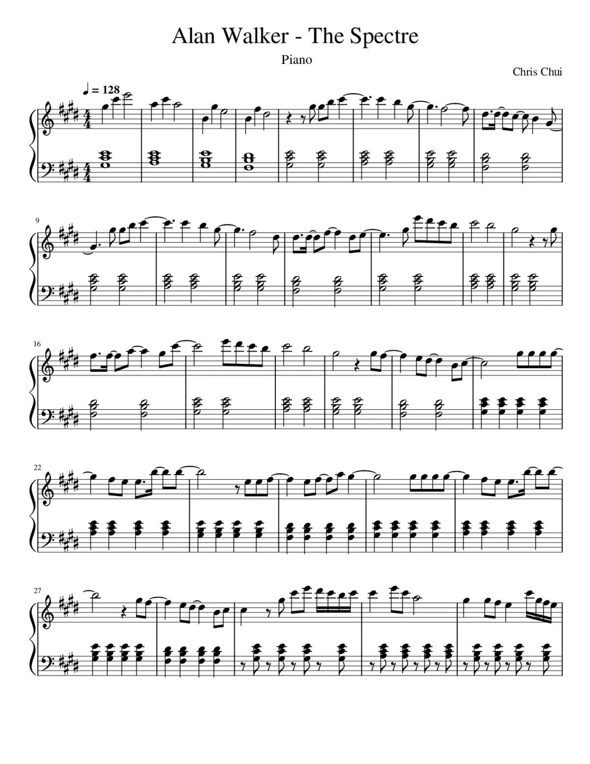 The Spectre - Page 1