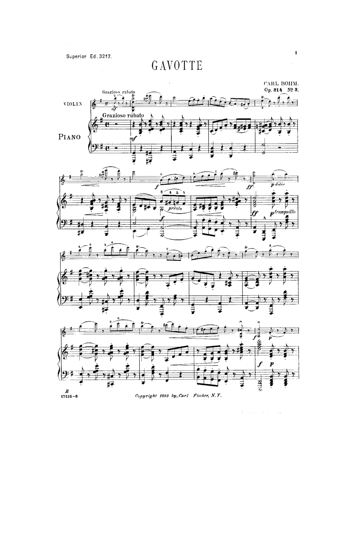 23 Pieces for Violin and Piano - Page 1
