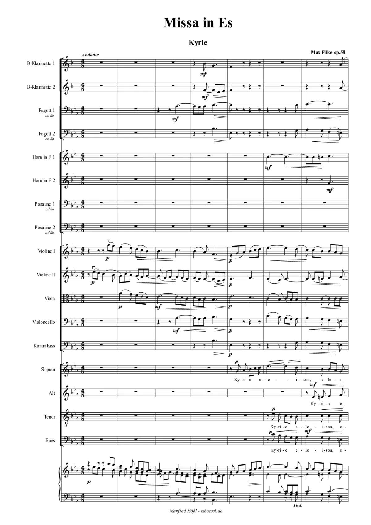 Missa in Es - Page 1