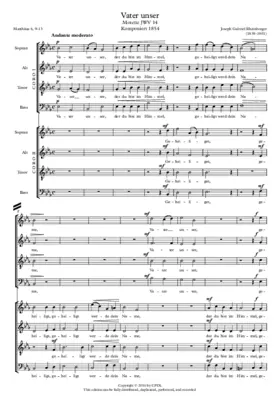 Vater unser JWV 14