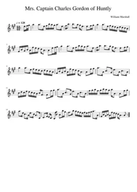 Mrs. Captain Charles Gordon of Huntly