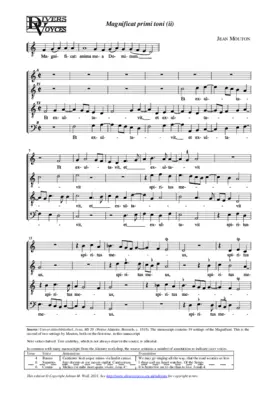 Magnificat primi toni (ii)