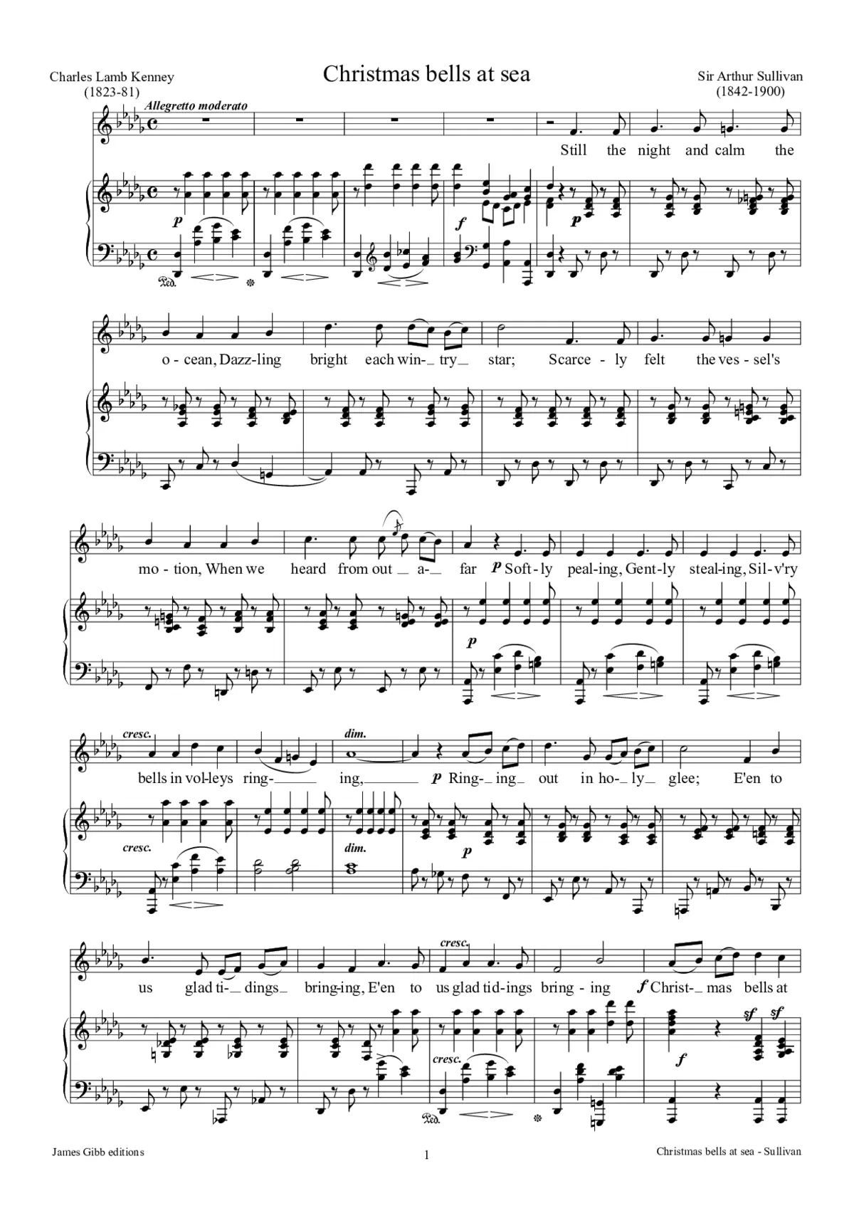 Christmas bells at sea - Page 1
