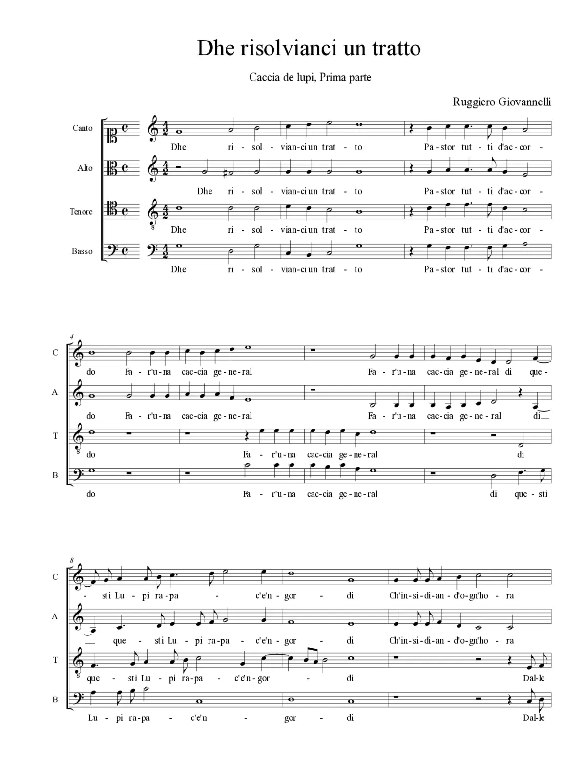 Dhe risolvianci un tratto - Page 1