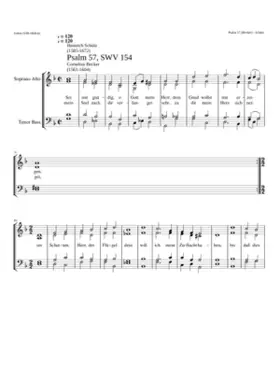 Sei mir gnädig o Gott mein Herr SWV 154