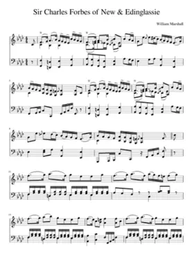 Sir Charles Forbes of New & Edinglassie