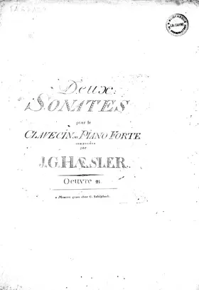 Deux sonates