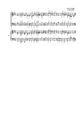 Double chant in E flat major