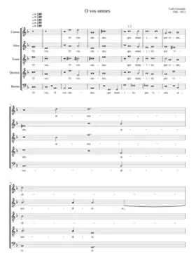 O vos omnes (another O vos omnes for 6 vv.. setting the complete responsory appeared in 1611)