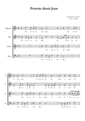 Perrette disait Jean