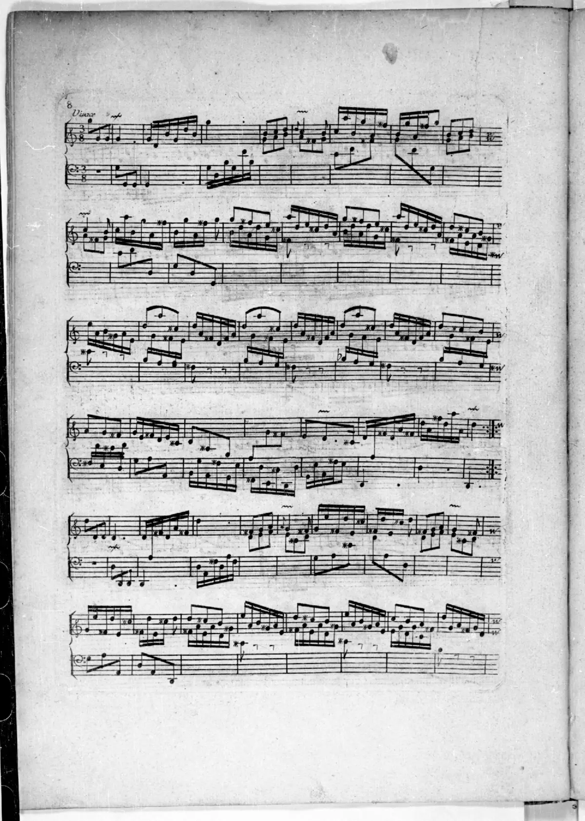 Keyboard Sonata in G major - Page 1
