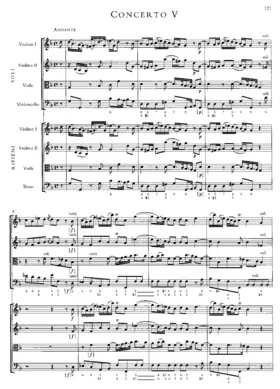 Concerto a quattro in G minor