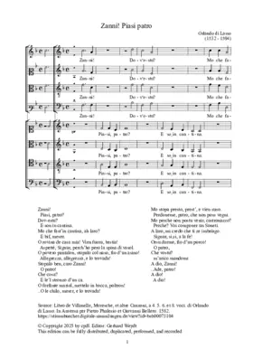 Zanni! Piasi patro