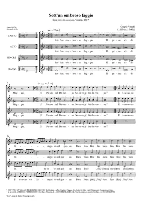 Sott'un ombroso faggio