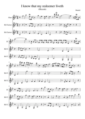 I know that my redeemer liveth