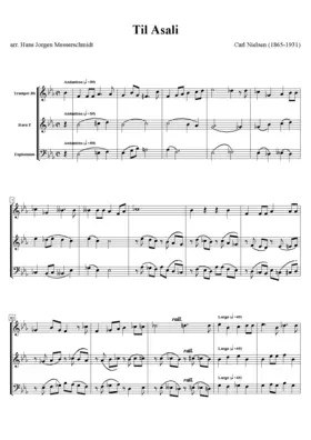 Til Asali, opus 4.3, CNW 118
