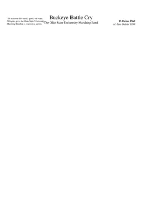 buckeye battle cry