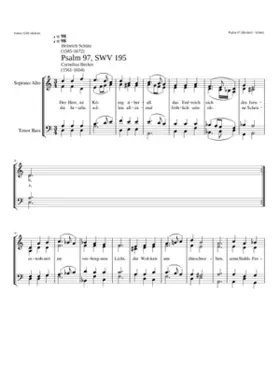 Der Herr ist König überall SWV 195