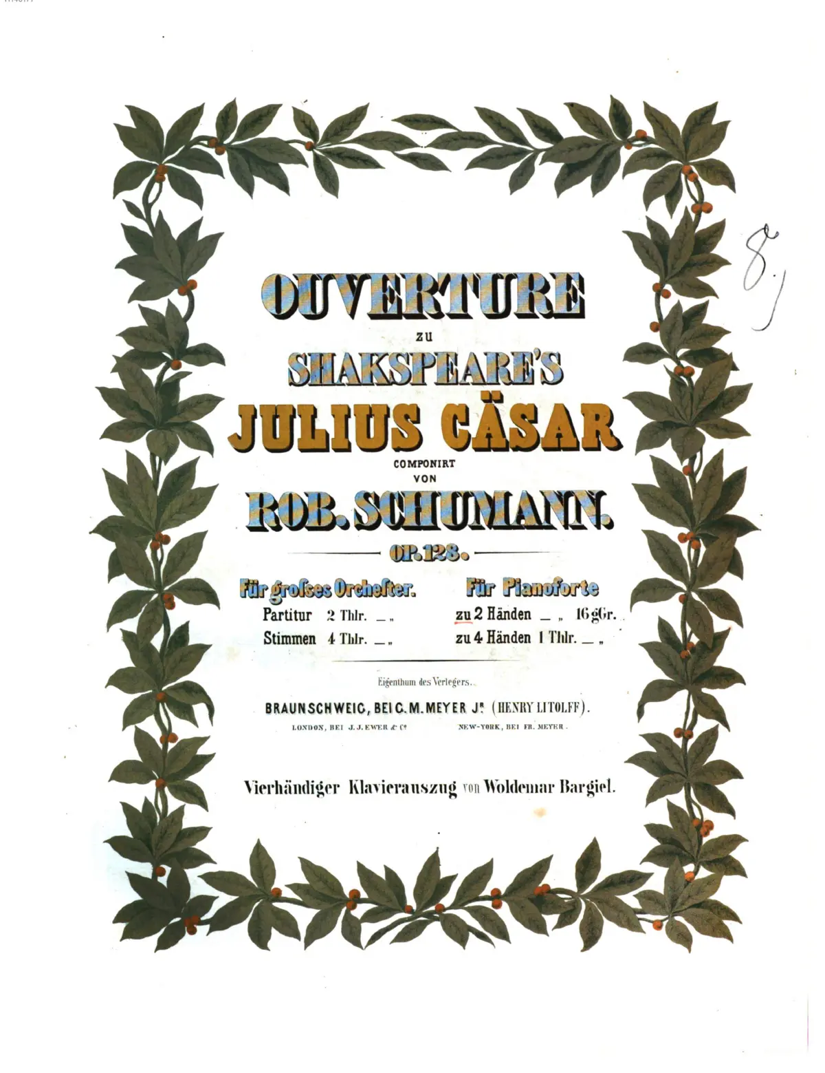 Julius Caesar Ouverture - Page 1
