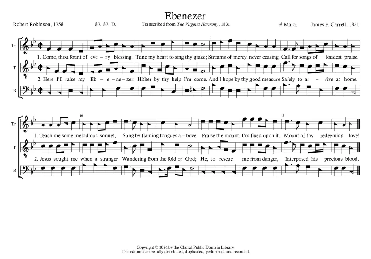 Ebenezer - Page 1