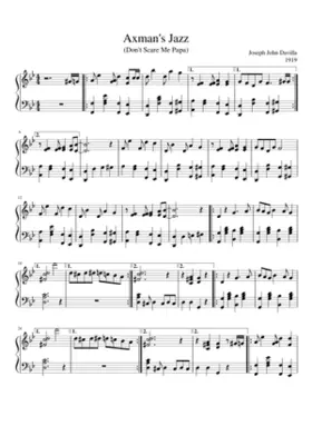 The Mysterious Axman's Jazz (Don't Scare Me Papa)