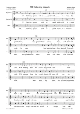 Of flattering speech