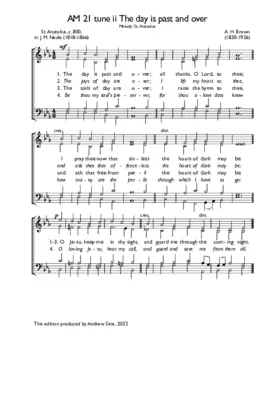 The day is past and over