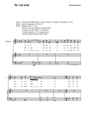 Se voi sete il mio core