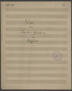 Duo pour Flauto e Guitarre